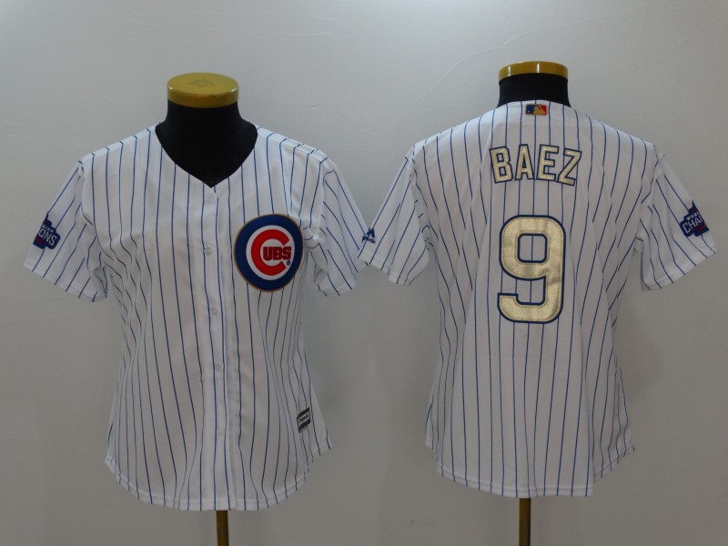 CUBS White 2017 Gold Program Jerseys-097